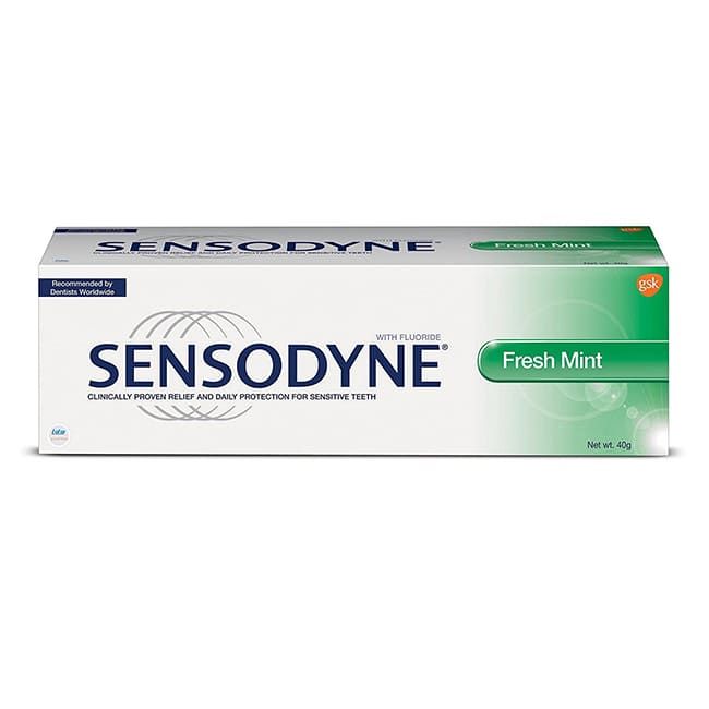 Sensodyne Fresh Mint Toothpaste, 40 gm