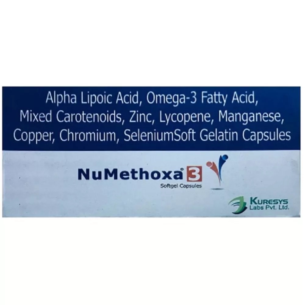 Numethoxa 3 Soft Gelatin Capsule