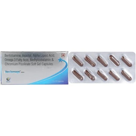 Benfomega Strip of 10 capsules