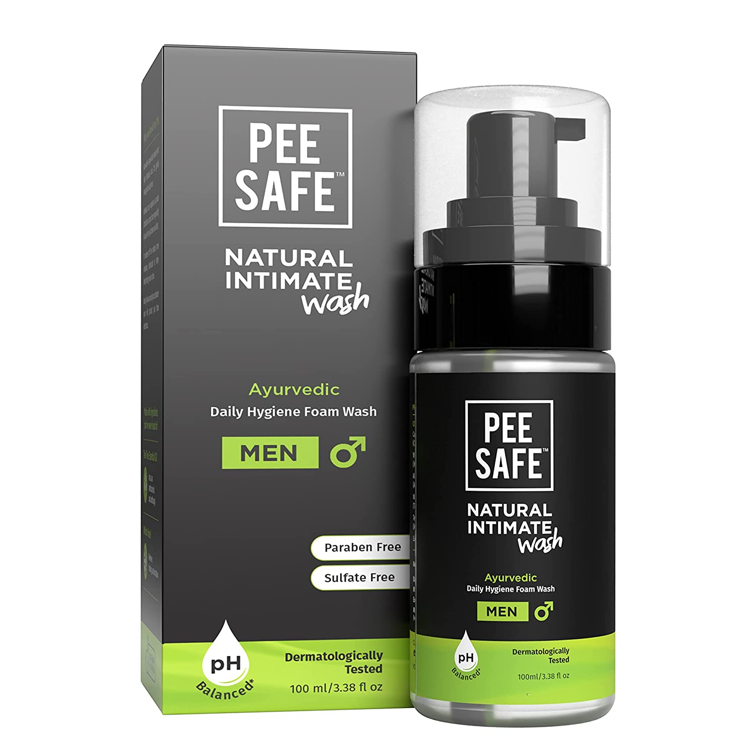 Pee safe Natural Intimate Wash For Men 100 ml