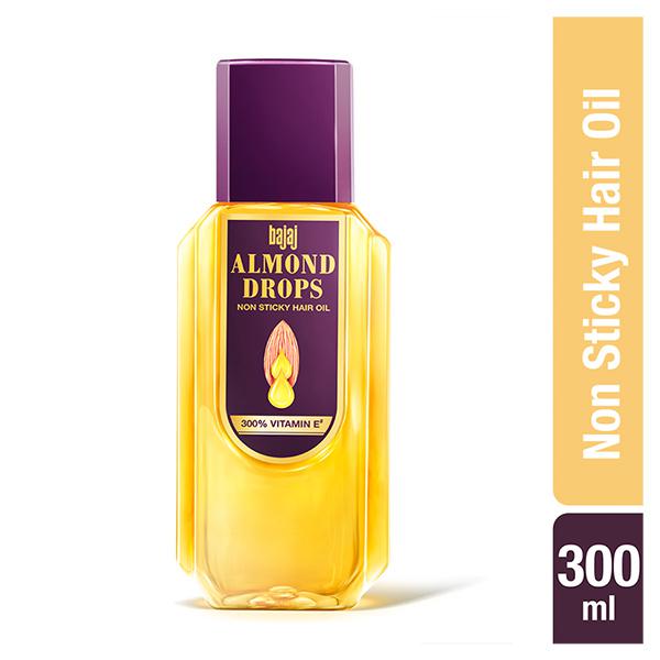 Bajaj Almond Drops Non Sticky Hair Oil 300 ml