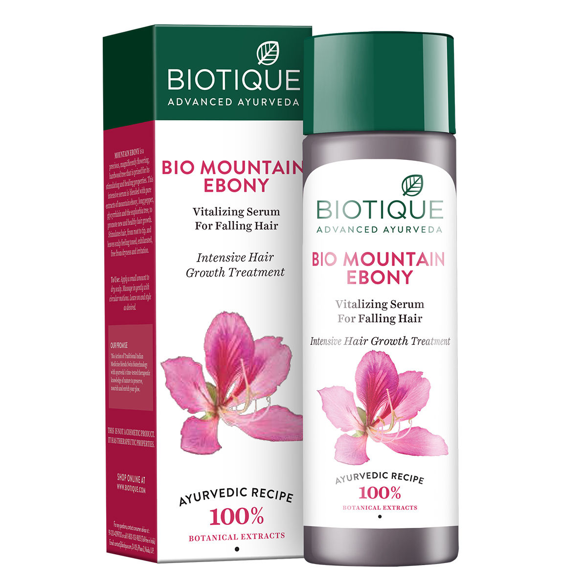 Biotique Bio Mountain Ebony Fresh Growth Stimulating Vitalizing Serum 120 ml