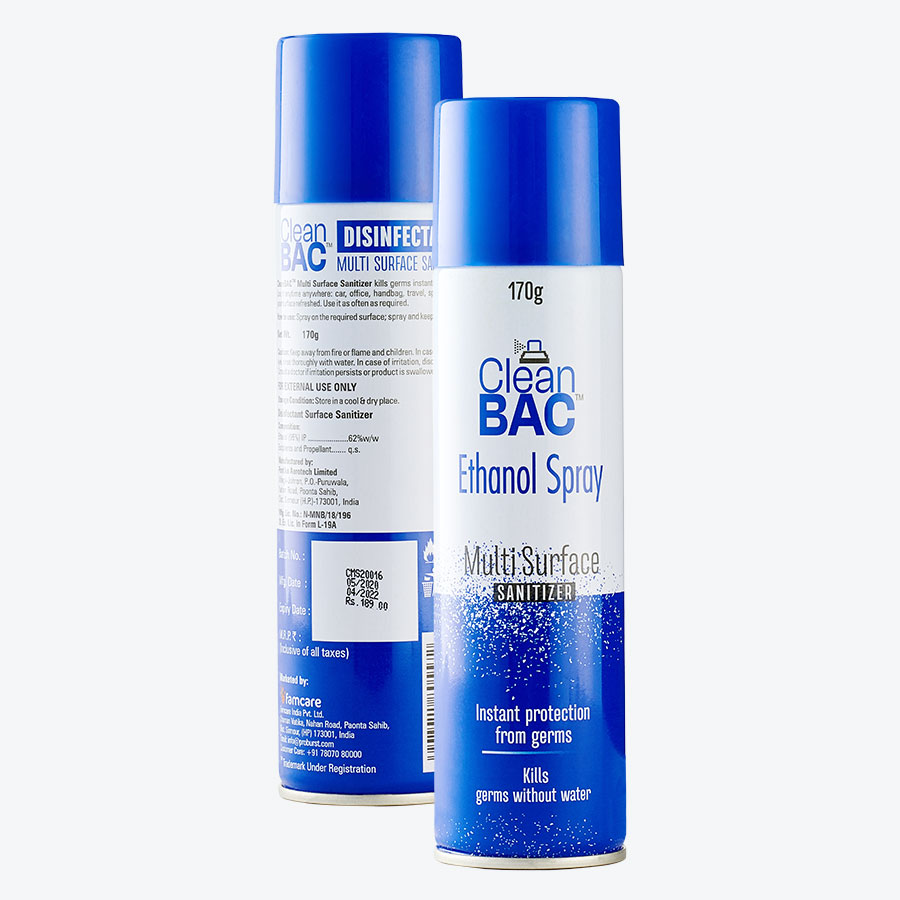 CleanBAC Multi Surface Sanitizer Spray