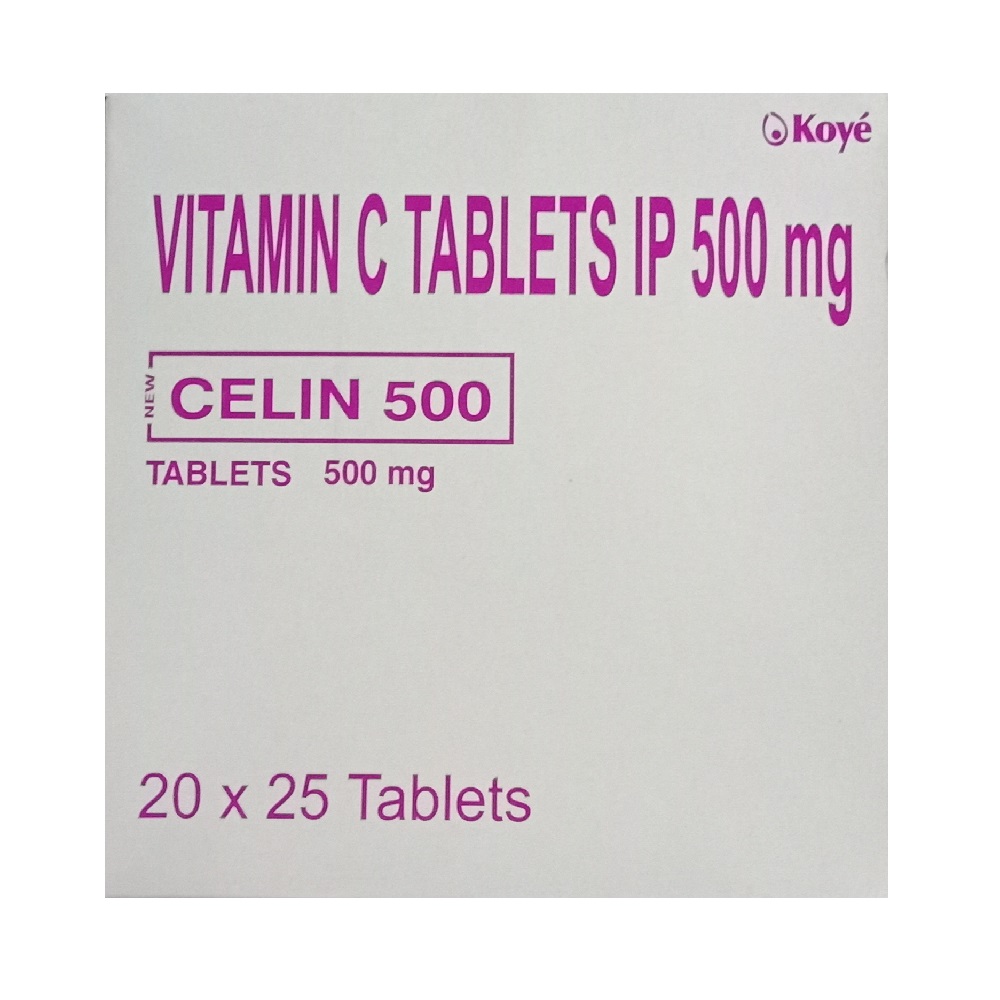 New Celin 500 Vitamin C Tablet