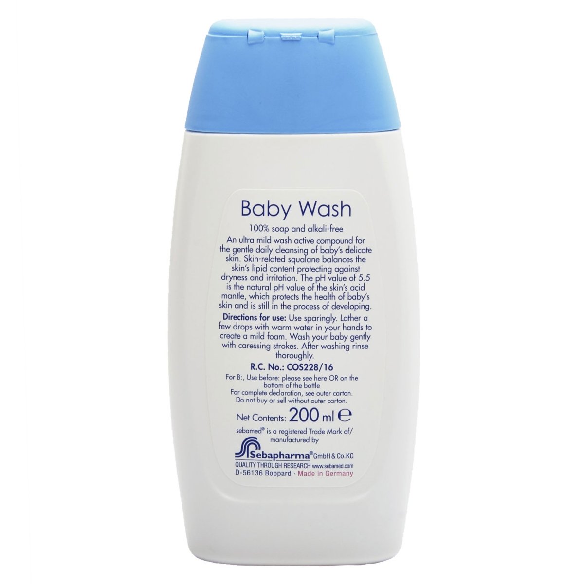 Sebamed Baby Wash Extra Soft 200 ml