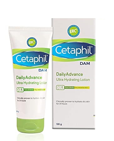 Cetaphil DAM Daily Advance Ultra Hydrating Lotion, 100 gm