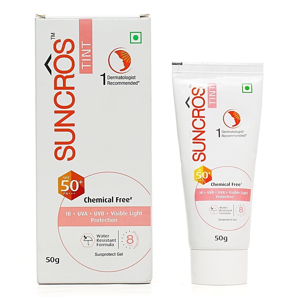 Suncros Tint Spf 50+ Gel, 50 gm