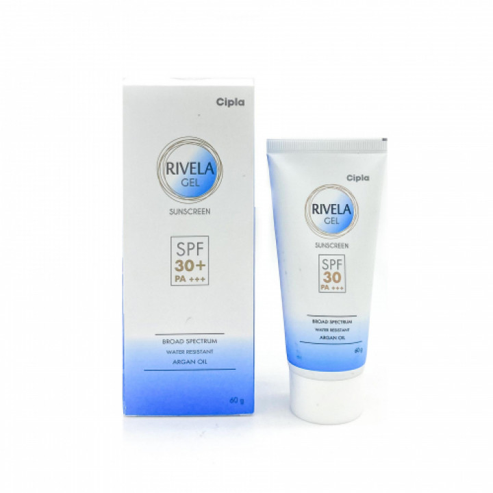 Rivela Gel Sunscreen SPF 30+, 60 gm