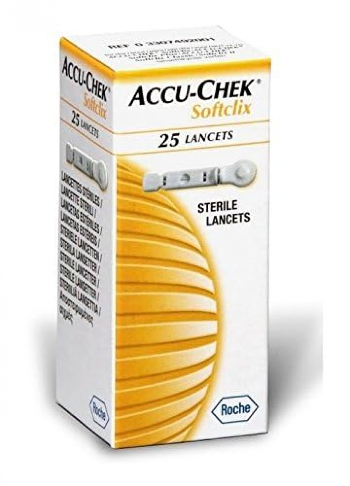 Accu-Chek Softclix - Pack of 25 Sterile Lancets