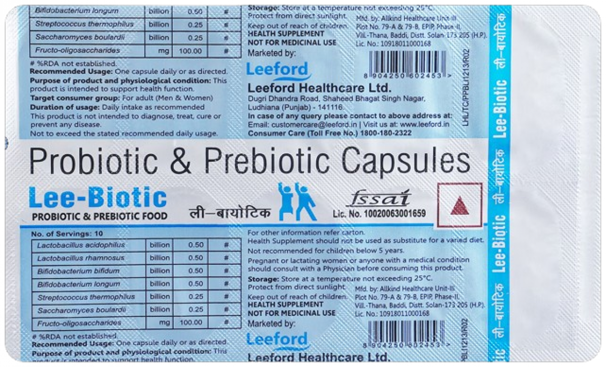 Lee-Biotic Capsule
