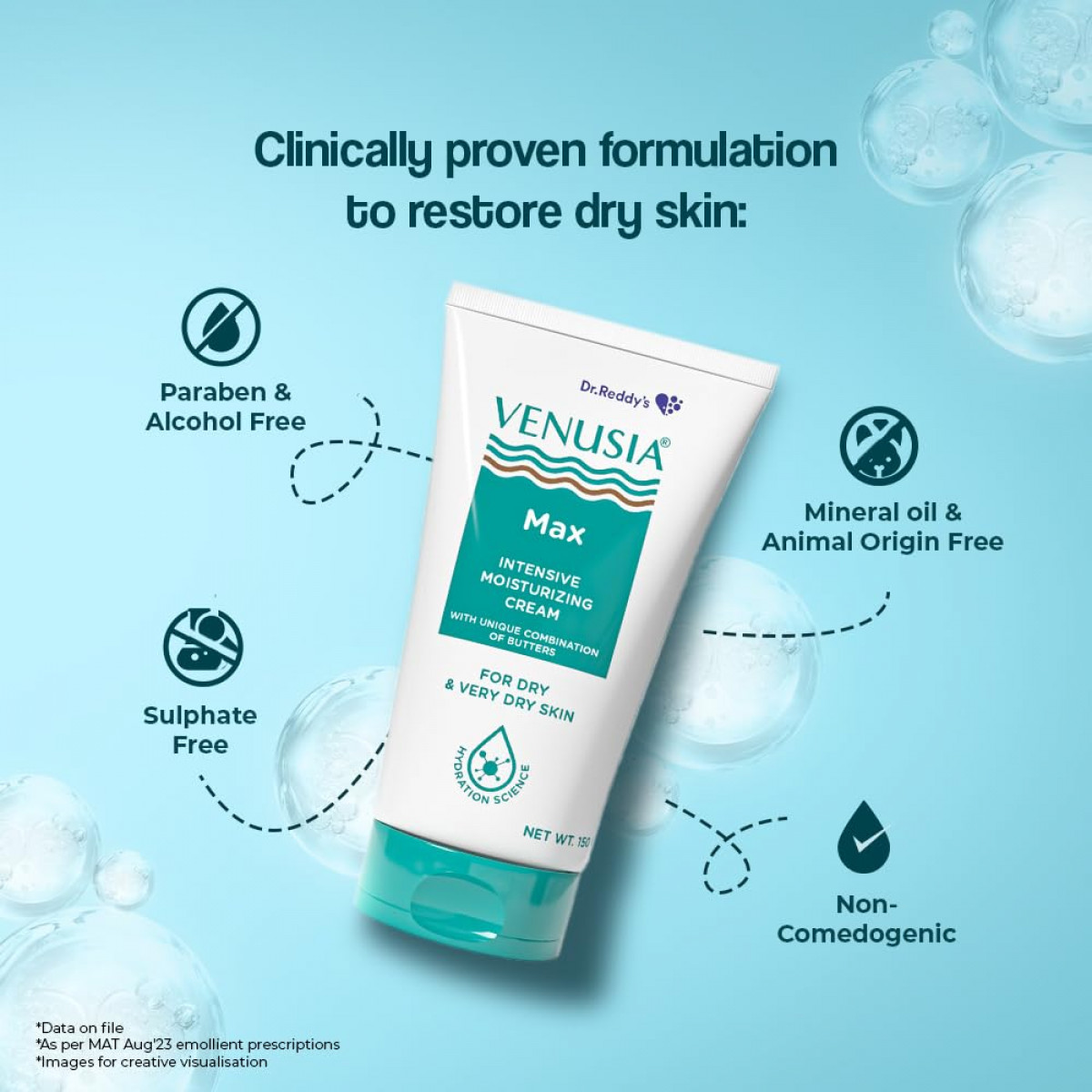 Venusia Max Intensive Moisturizing Cream