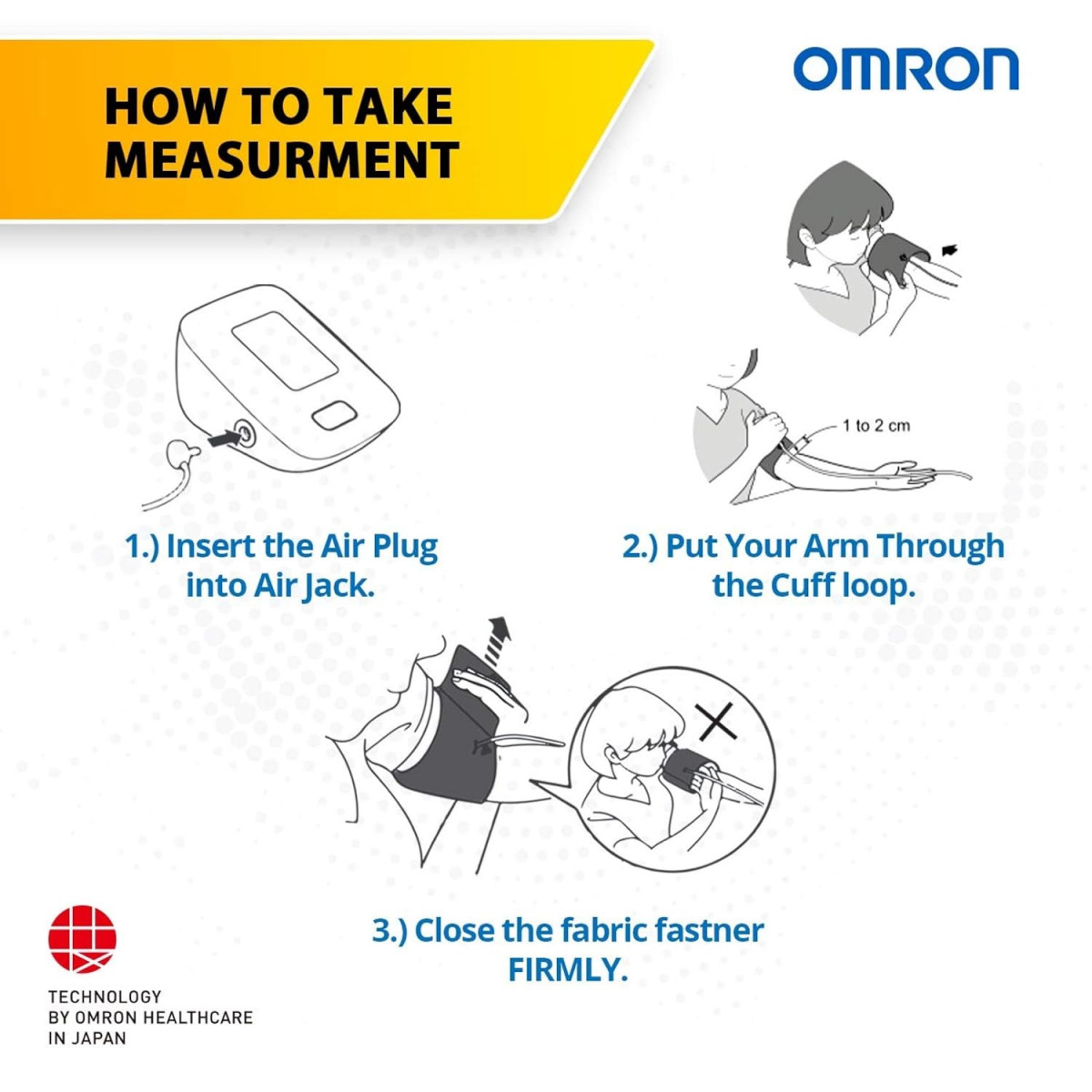 Omron Hem-7121 J BP Monitor product info