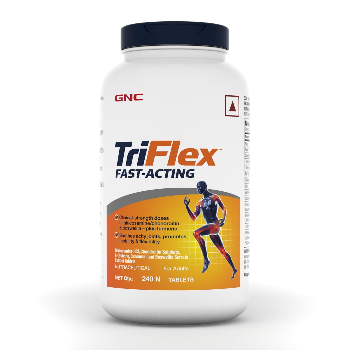 GNC Triflex – Joint Support Formula with Glucosamine & Chondroitin for Mobility & Flexibility – 240 Tablets