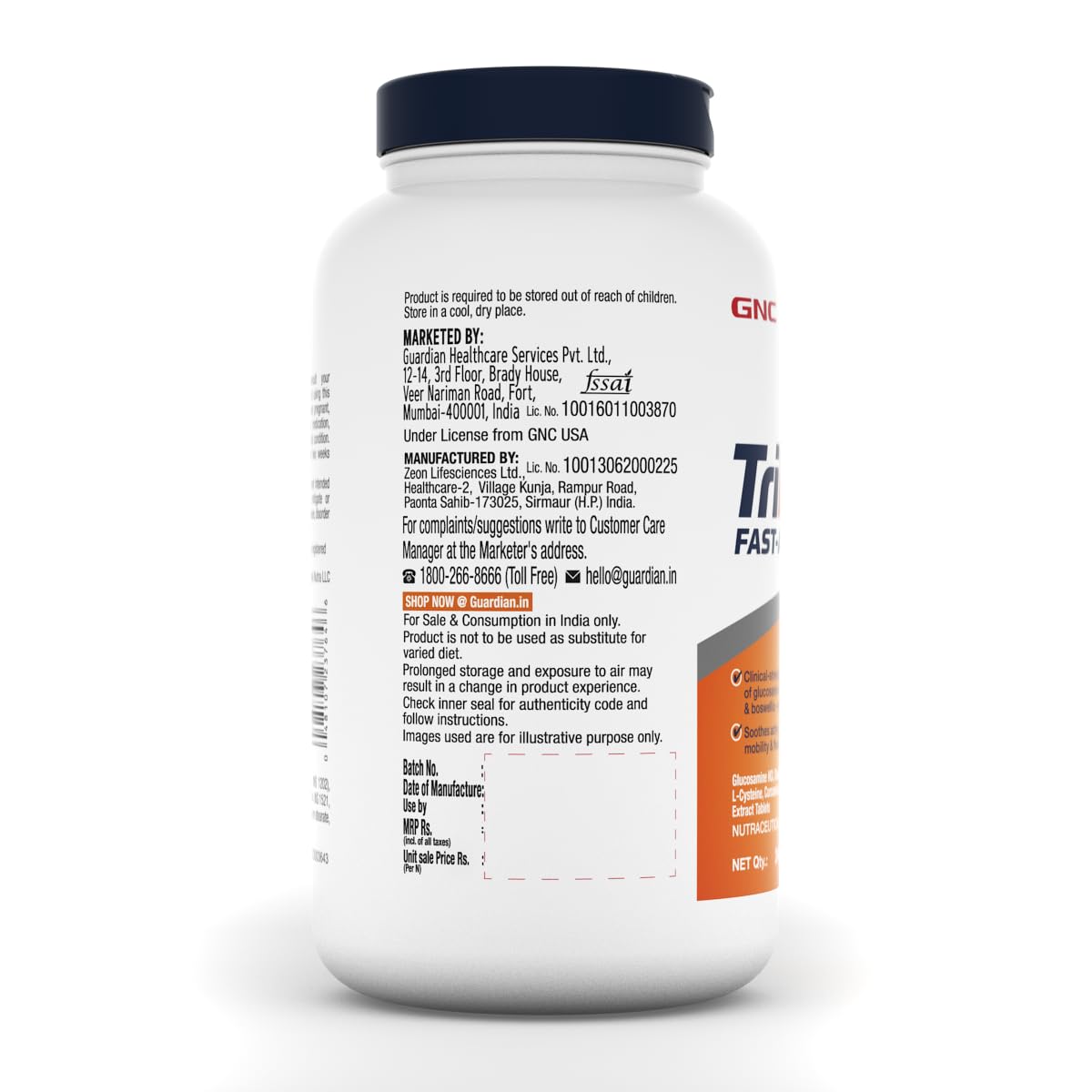 GNC Triflex – Joint Support Formula with Glucosamine & Chondroitin for Mobility & Flexibility – 240 Tablets
