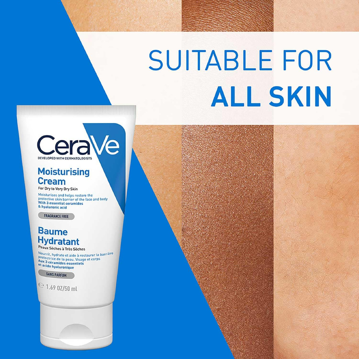 CeraVe Moisturising Cream for Dry Skin info 6