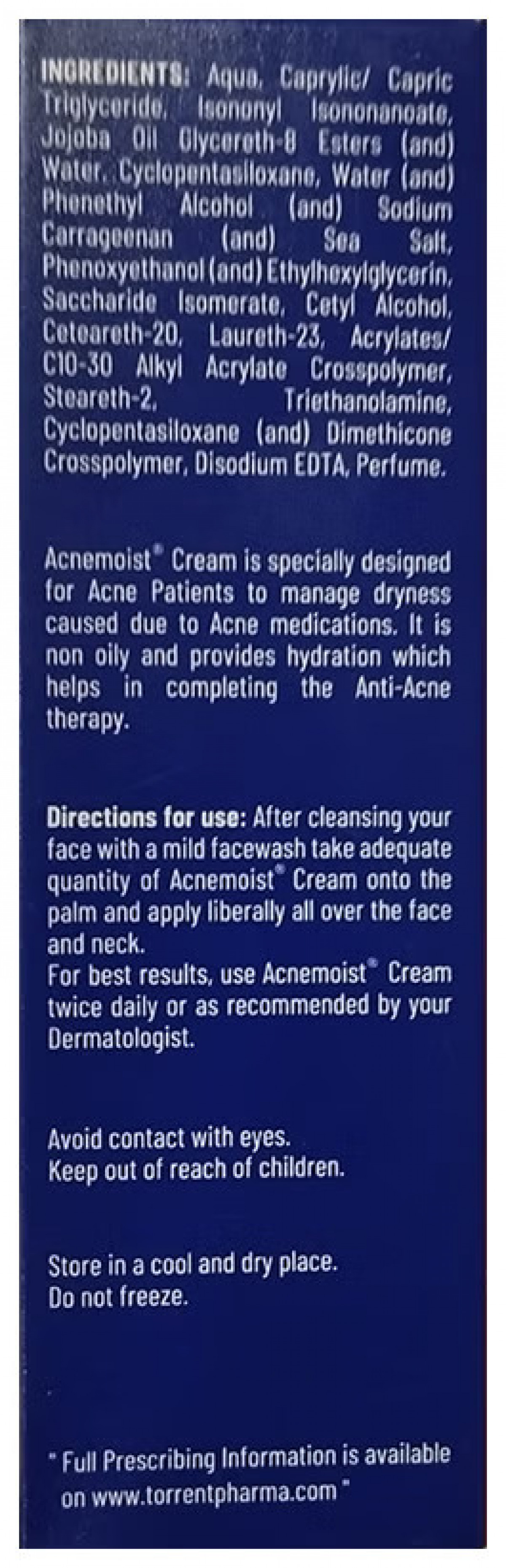 Acnemoist Cream