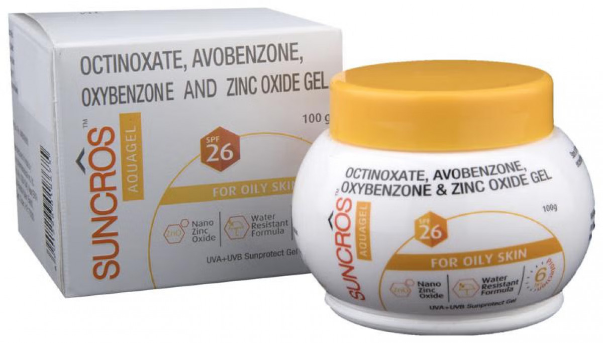 Suncros SPF 26 Aqua Gel 100 gm