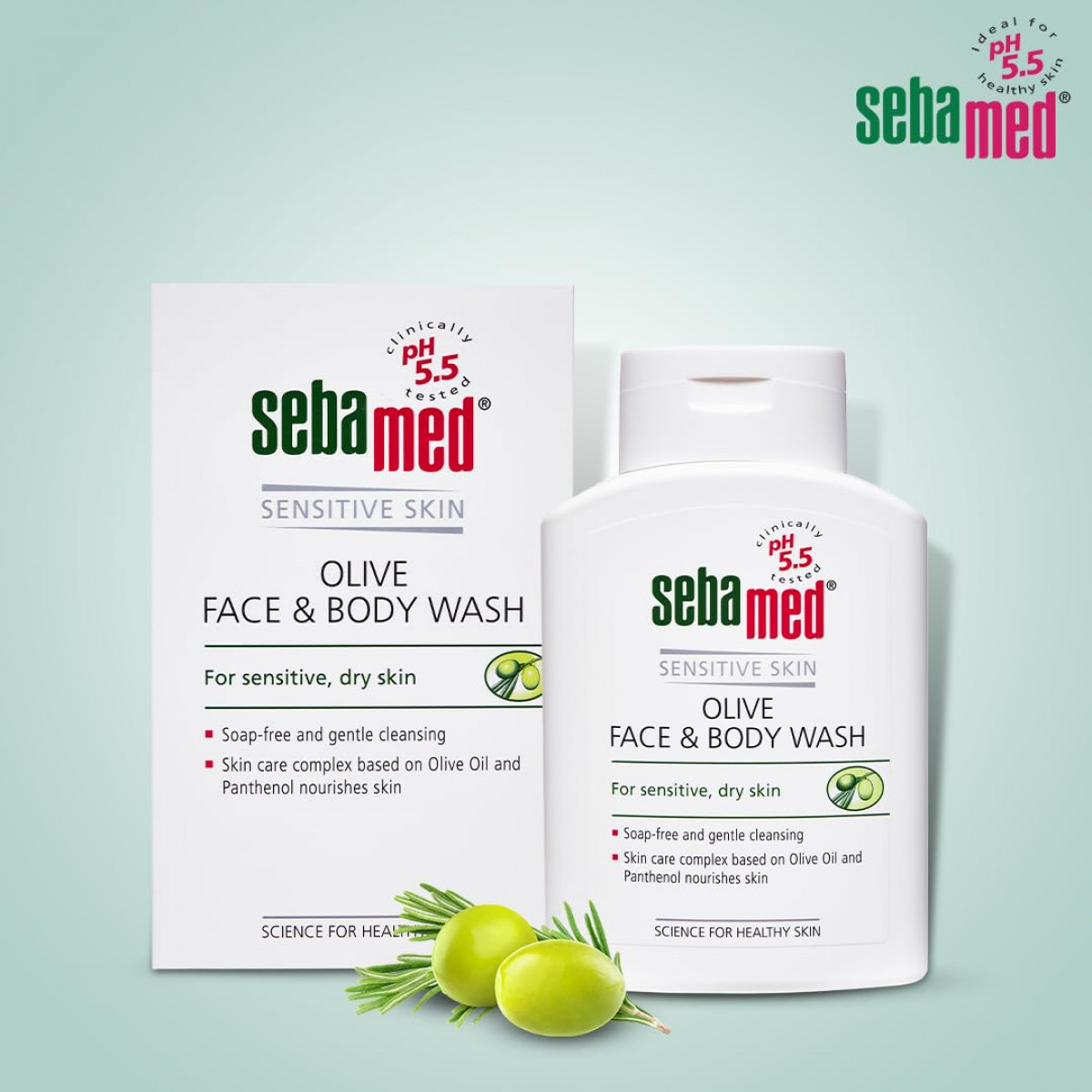 Sebamed Olive Face & Body Wash 200 ml