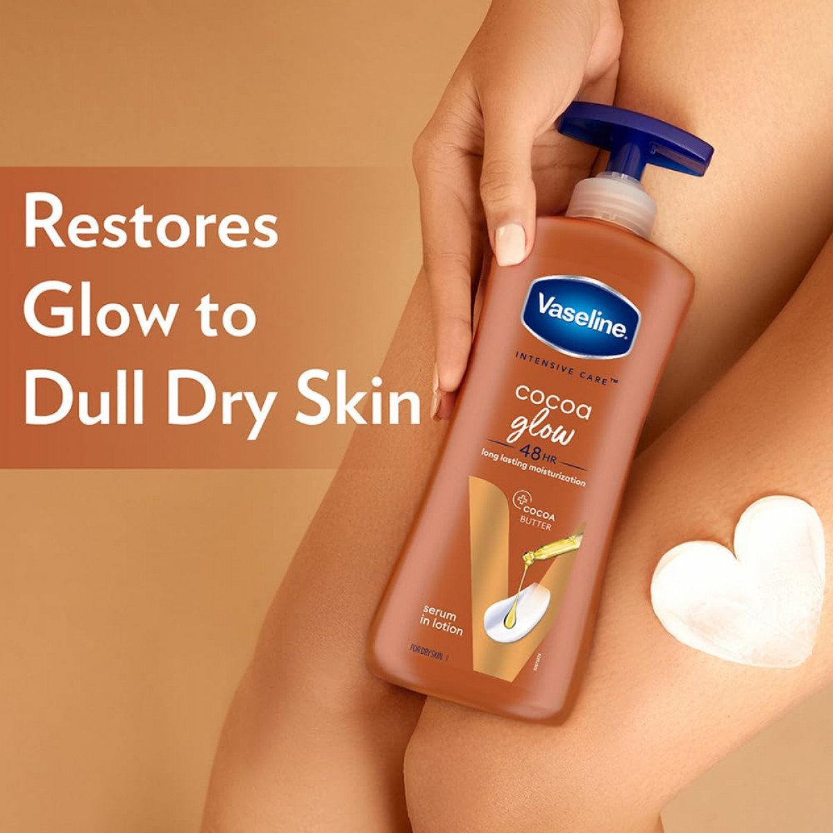 Vaseline Intensive Care Cocoa Glow Body Lotion 400 ml