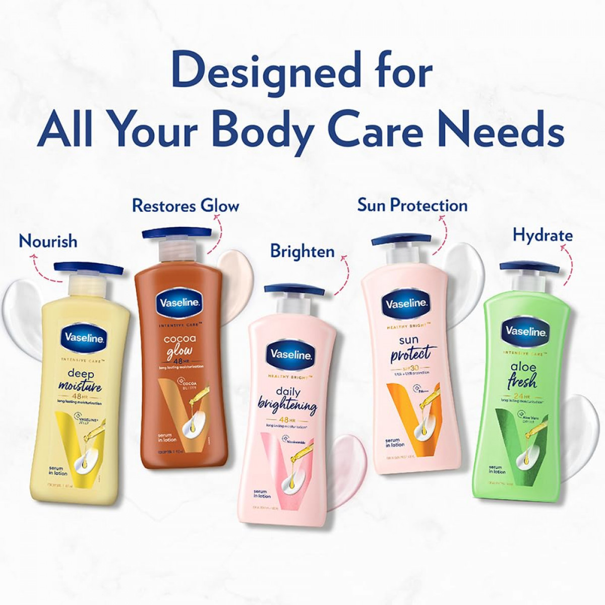 Vaseline Intensive Care Cocoa Glow Body Lotion 400 ml