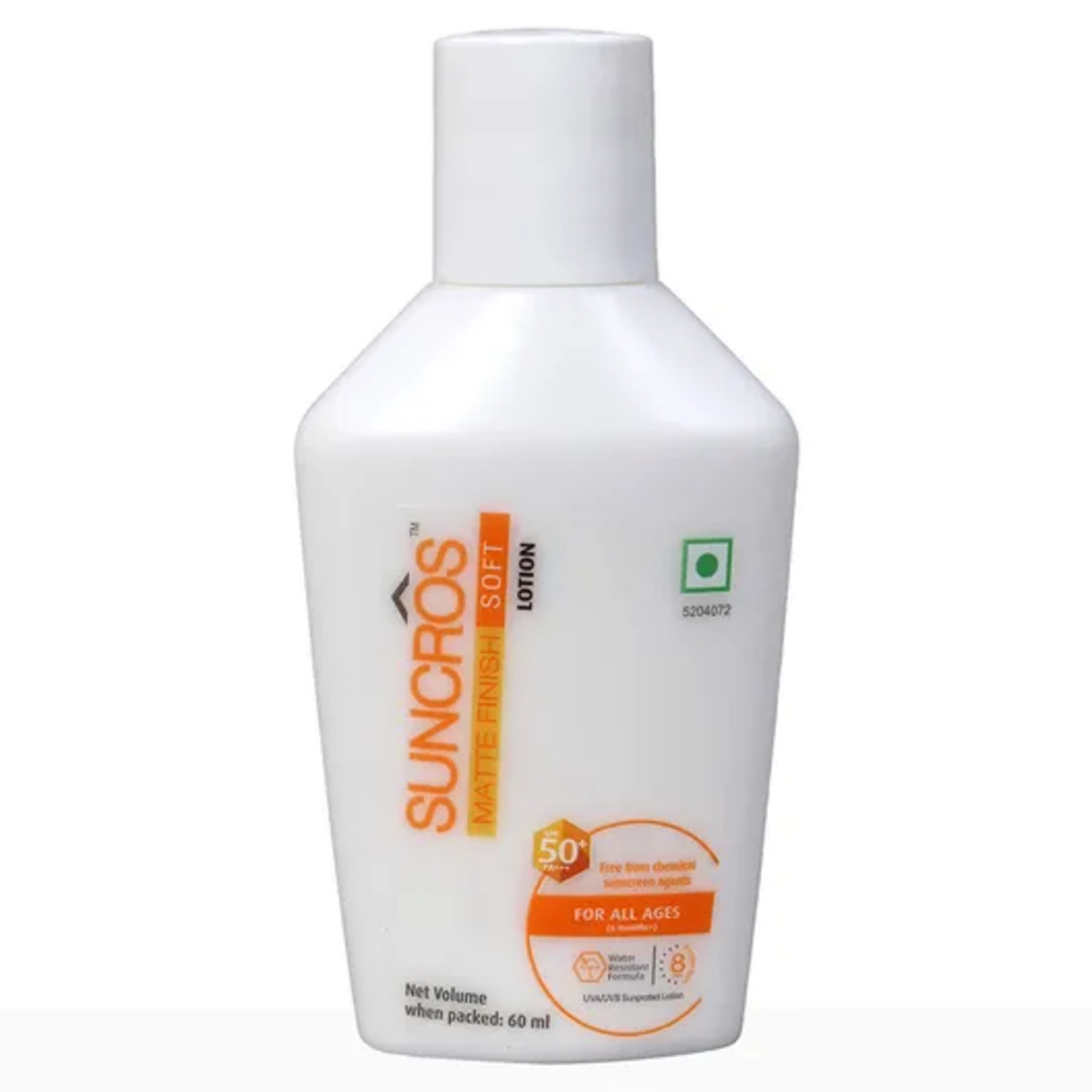 Suncros Matte Finish Soft Lotion SPF 50+ PA+++,