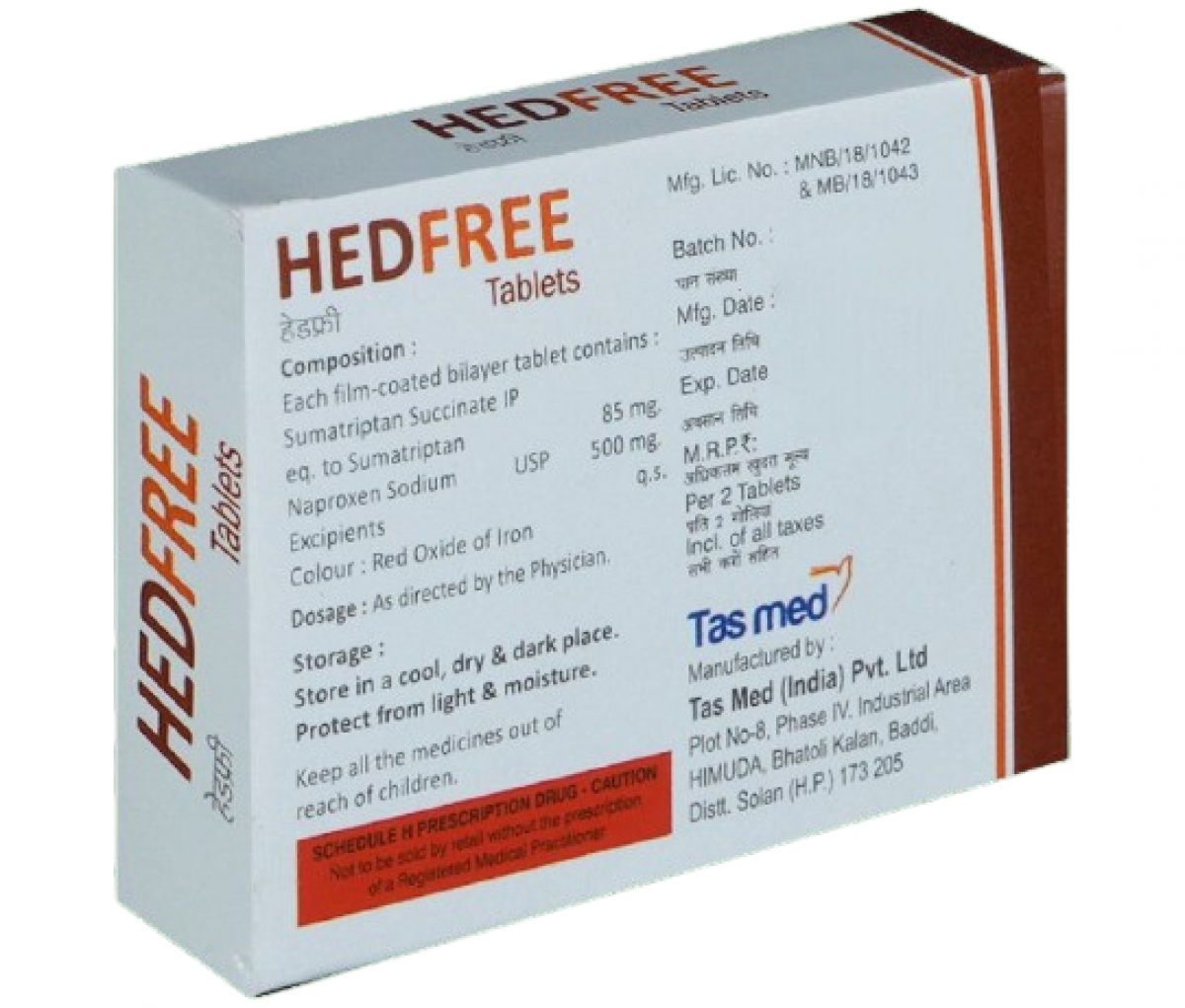 Hedfree Tablet