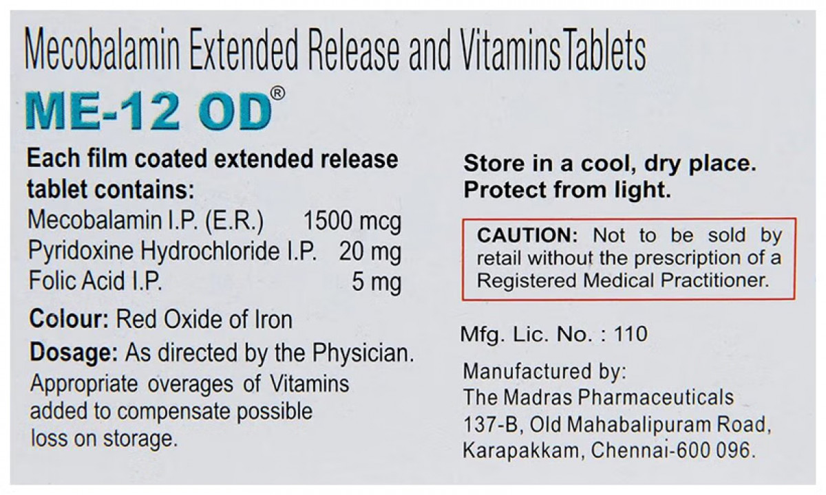ME 12 OD Tablet