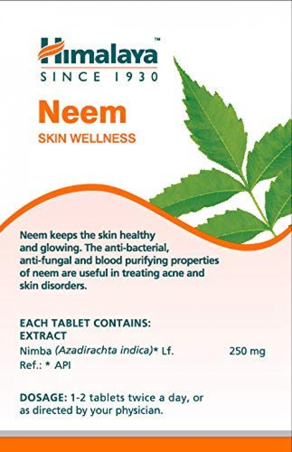 Himalaya Neem 60 Tablet