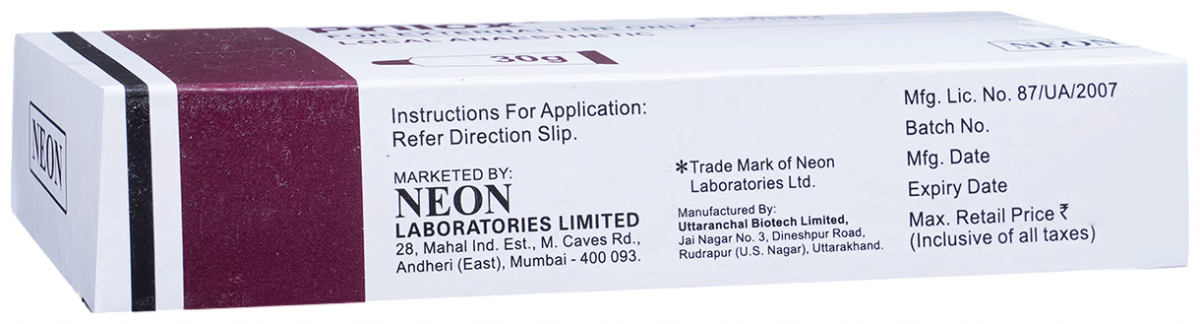 Prilox Cream Side Effects