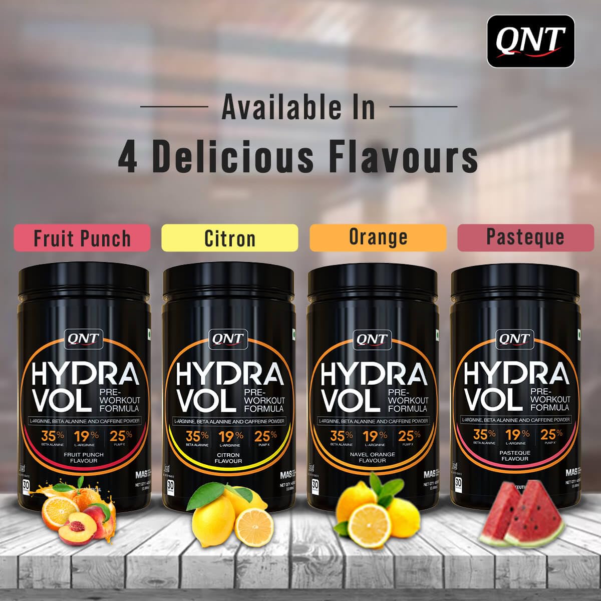 QNT Hydravol Pre-Workout Supplement