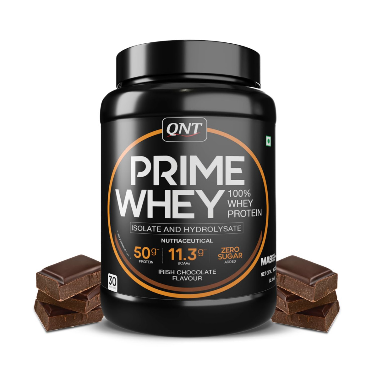 QNT Prime Whey Isolate Chocolate 1kg