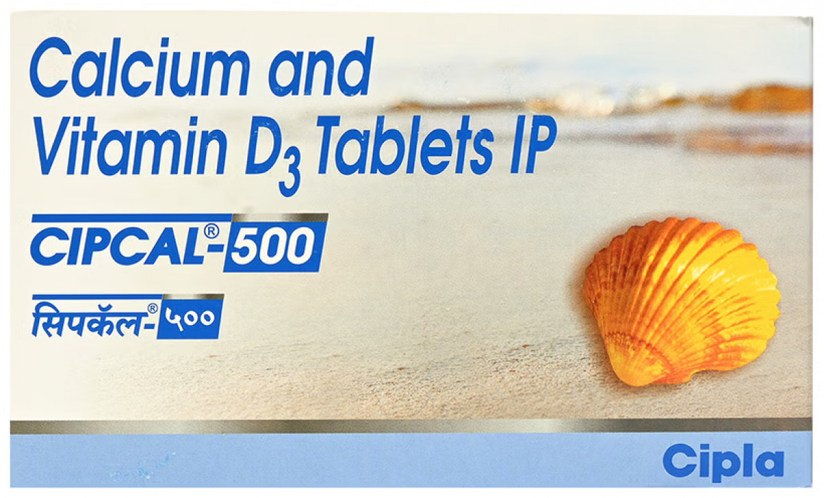 Cipcal-500 Tablet uses
