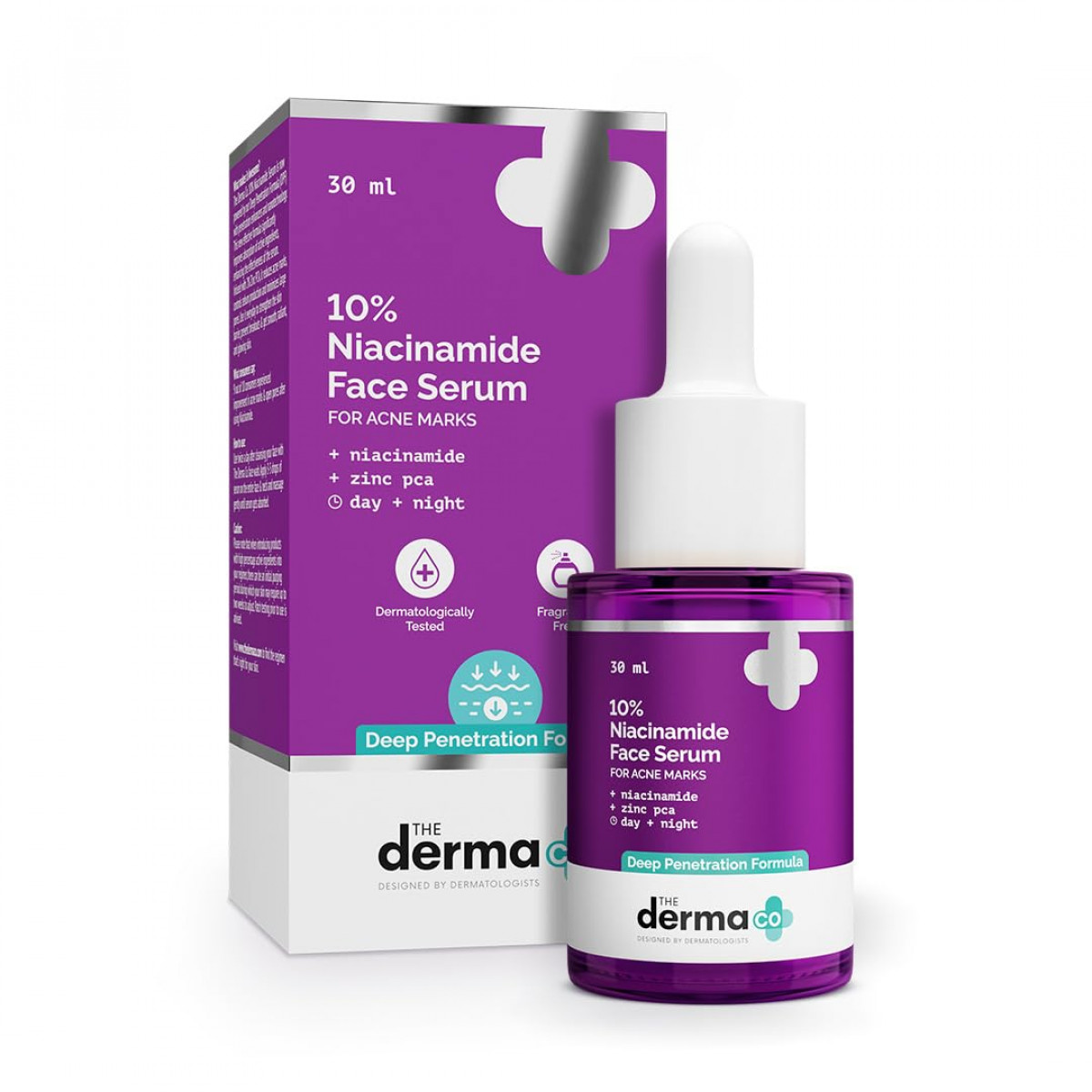 The Derma Co 10% Niacinamide Face Serum with 2% Zinc PCA - 30ml
