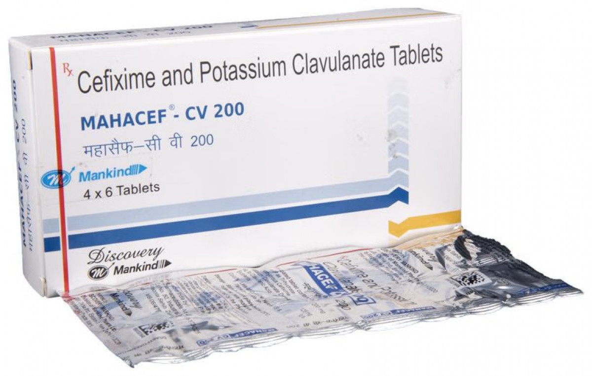 Mahacef CV 200 mg Tablet