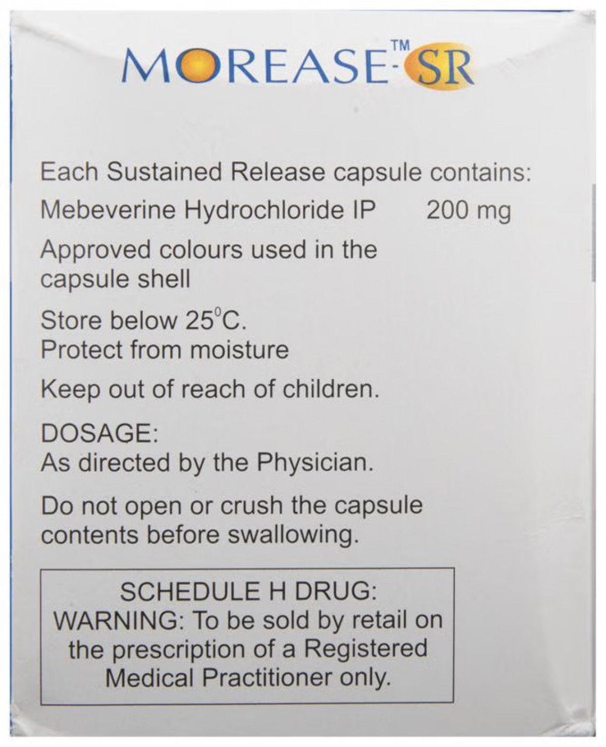 Morease- SR Capsule