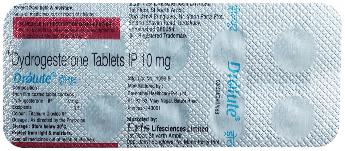 Drolute tablet benefits
