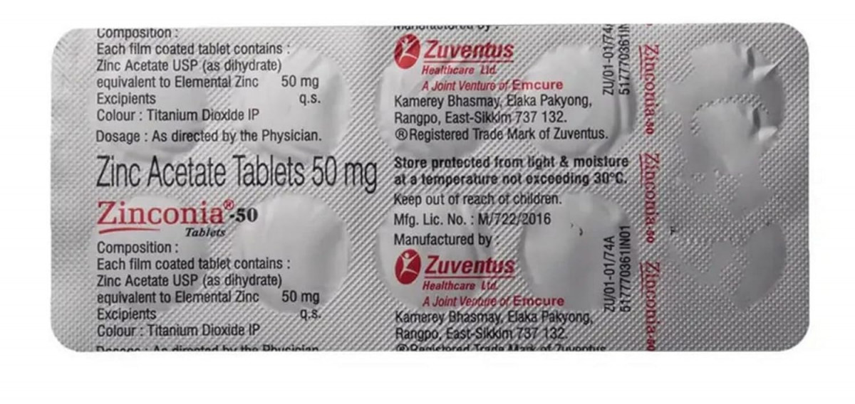 Zinconia 50 Tablet