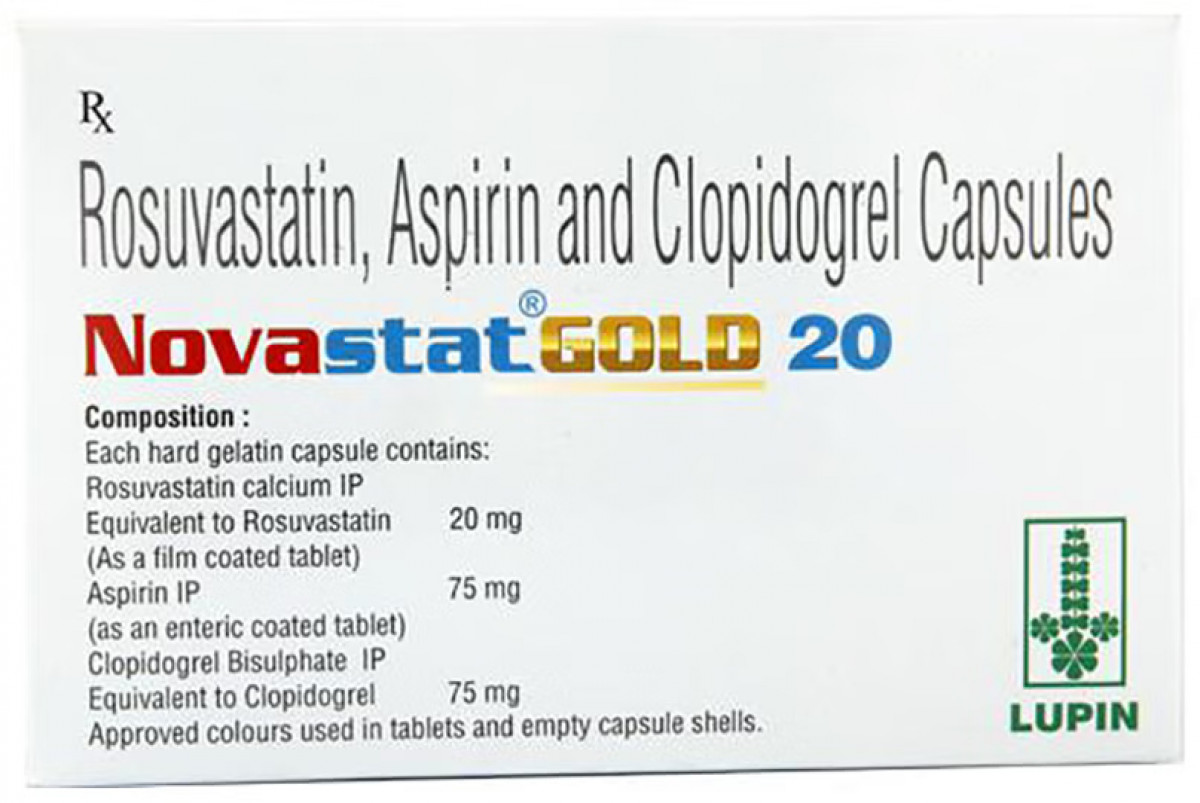Novastat Gold 20 Capsule