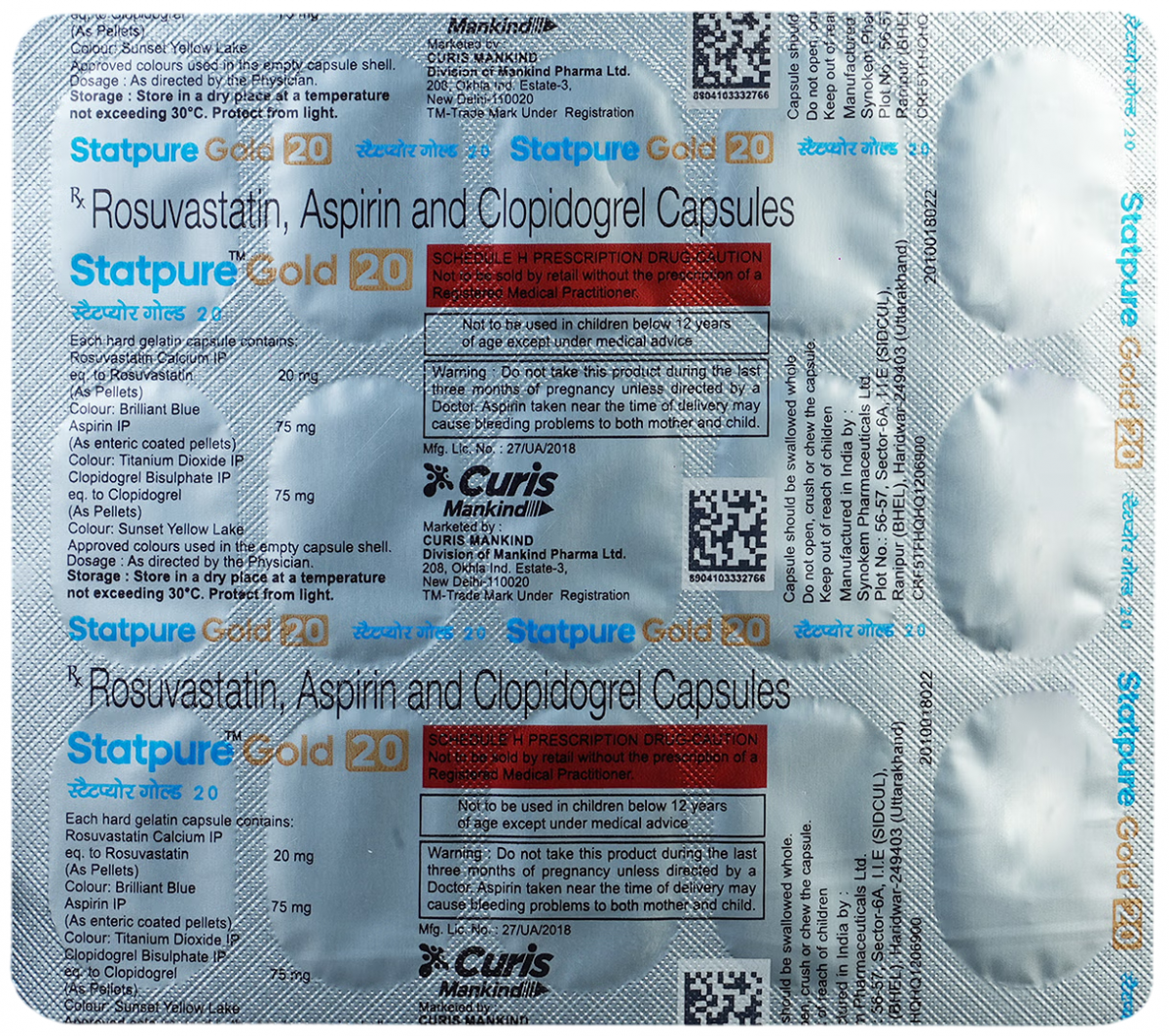Statpure Gold 20 Capsule