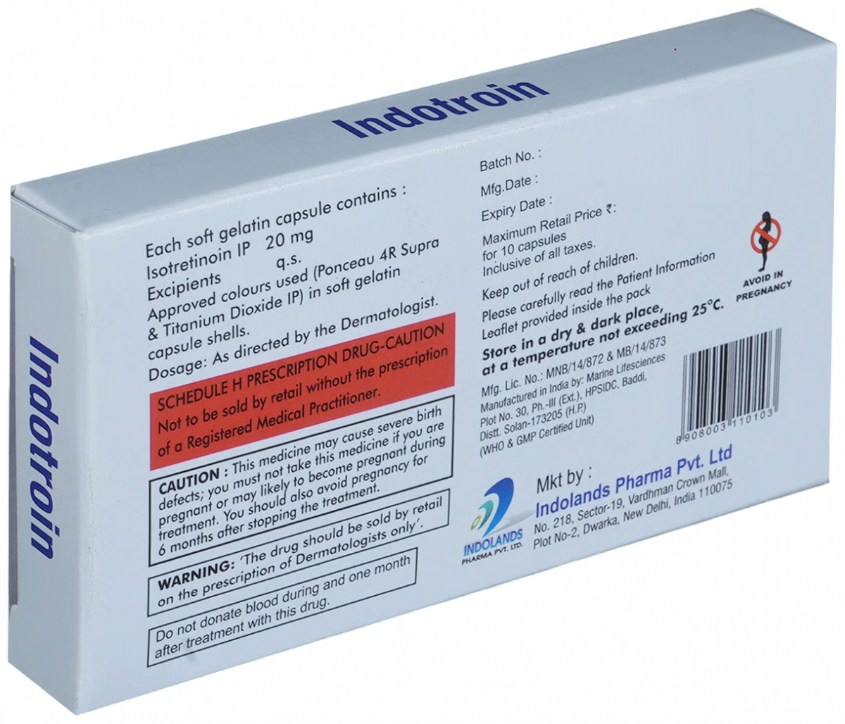 Indotroin Soft Gelatin Capsule