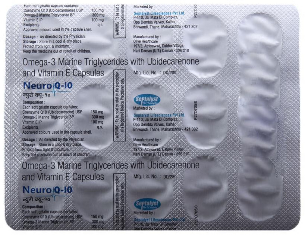 Neuro Q -10 Soft Gelatin Capsule