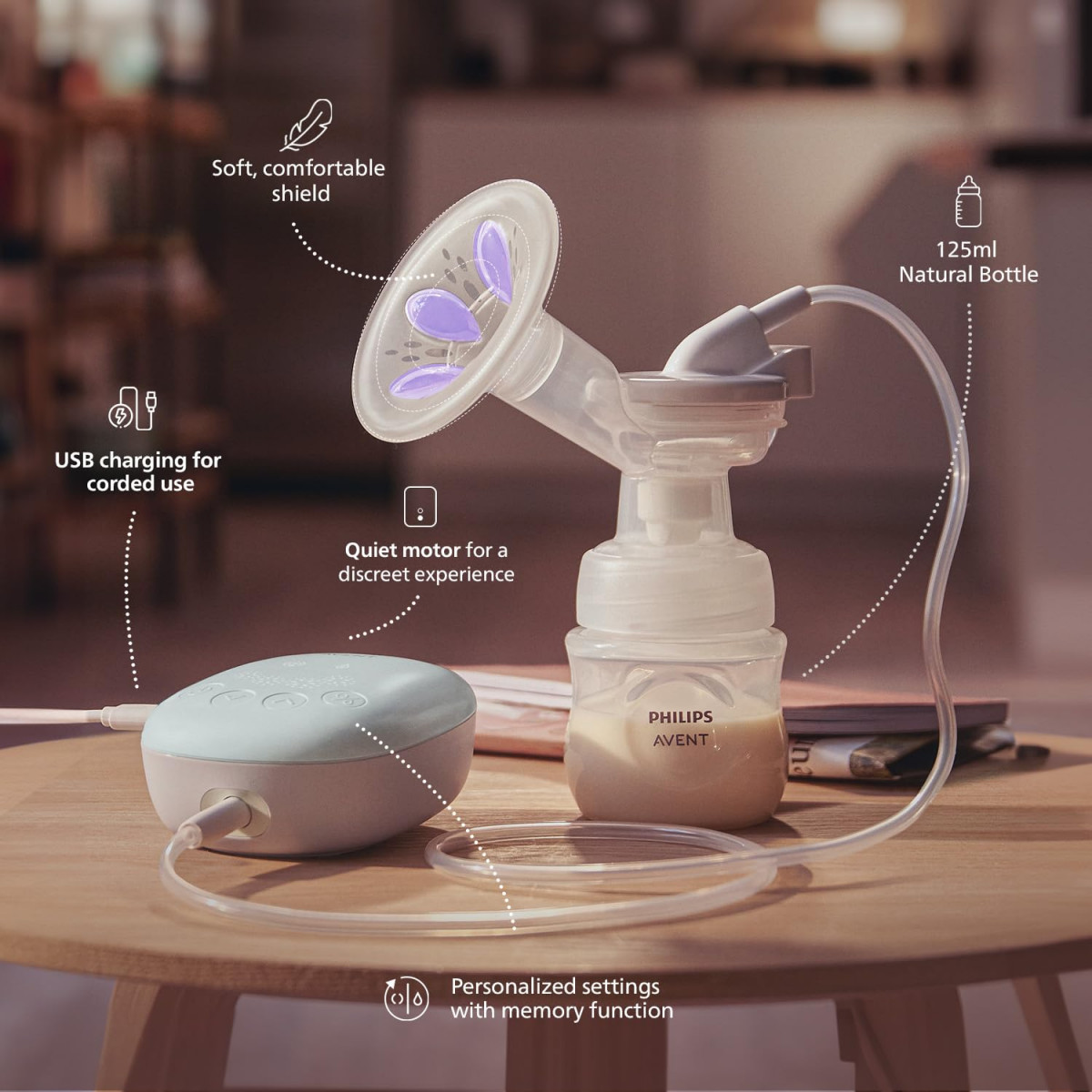  Philips Avent Portable Electric Breast Pump