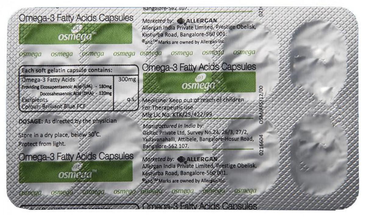Osmega 300mg Capsule