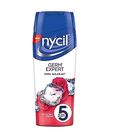 Nycil Cool Gulabjal Prickly Heat Talcum Powder 150 gm 