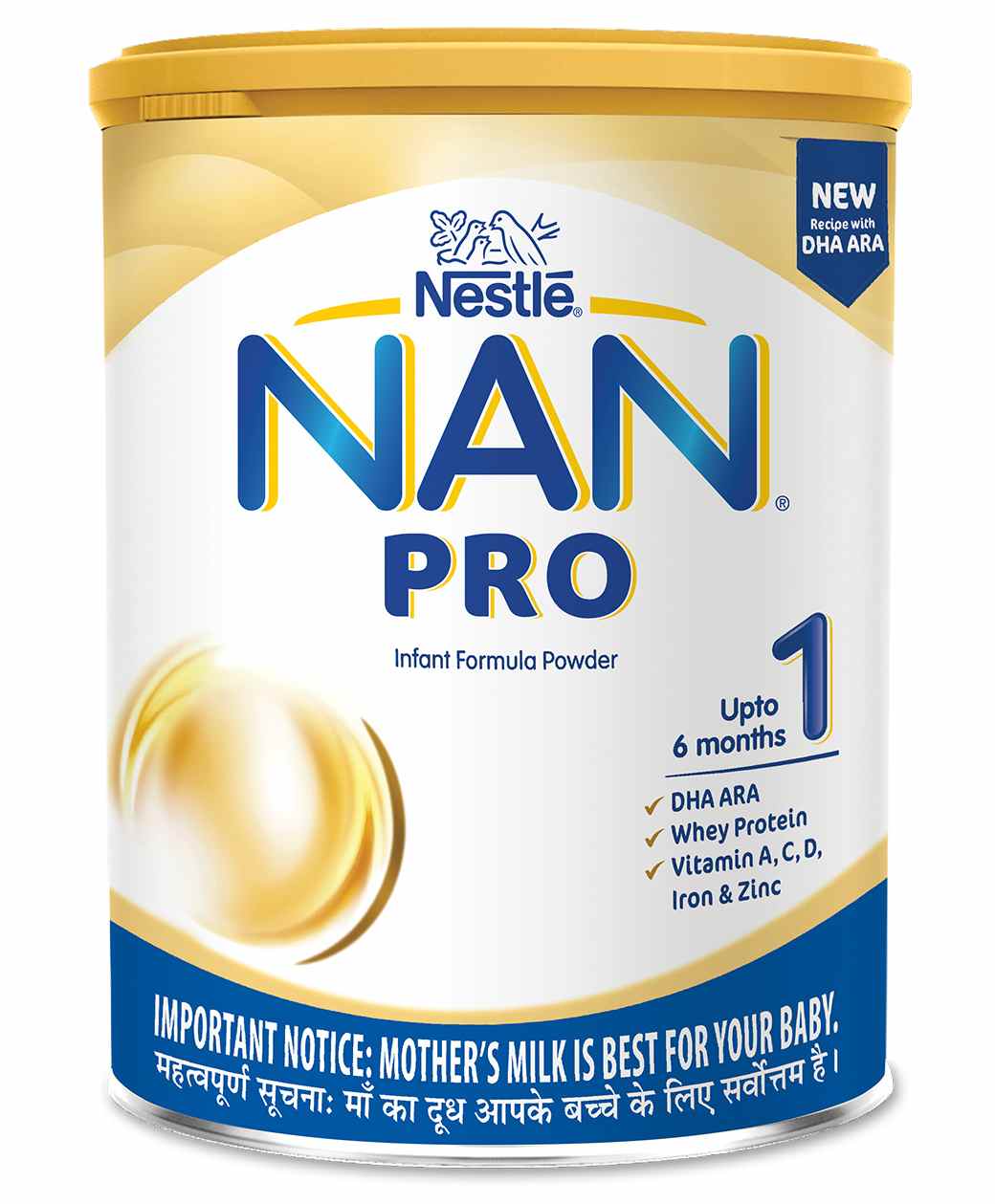 Nestle Nan Pro 1 Infant Formula Powder Tin, 400 gm