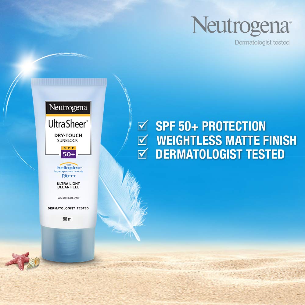 Neutrogena Ultra Sheer Dry-Touch Sunblock SPF 50+ Lotion