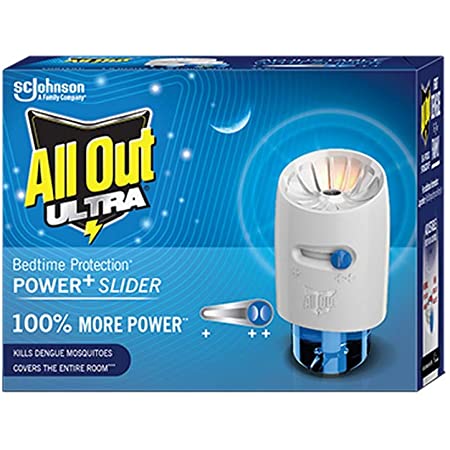 All Out Ultra Power+ Slider Mosquito Repellent Refill With Machine 1 kit