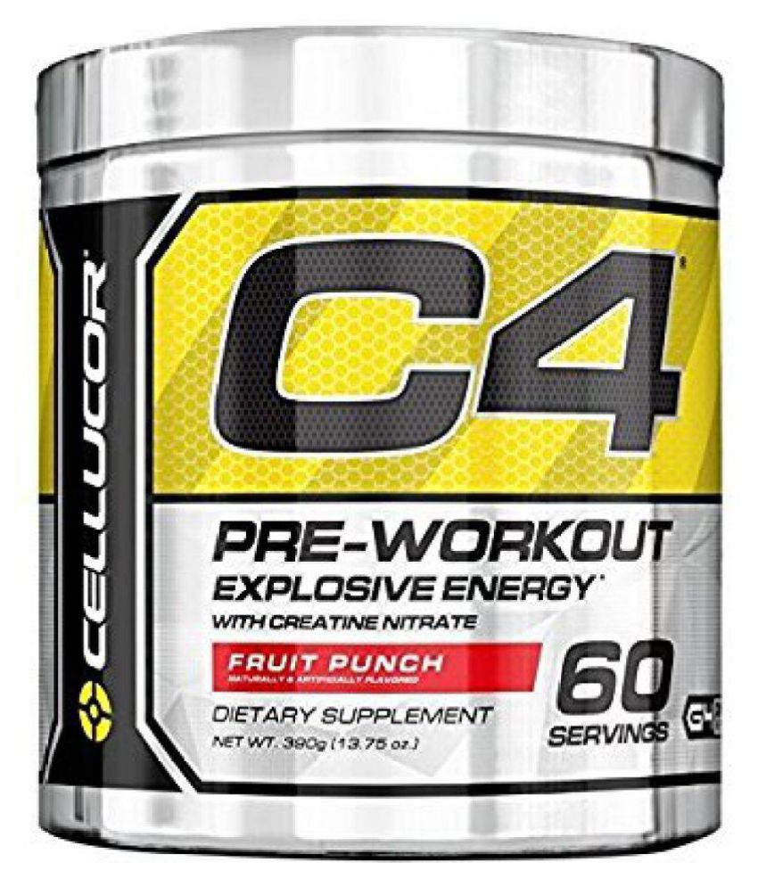 Cellucor C4 The Original Explosive Pre-Workout Fruit Punch 390 Gm