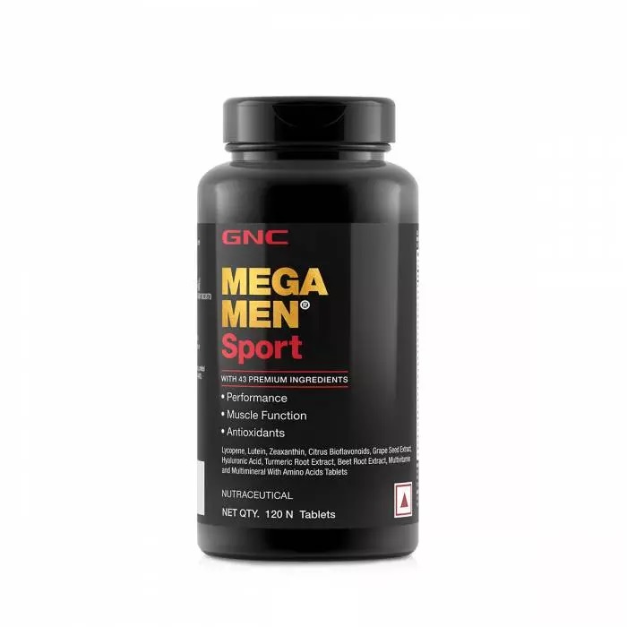GNC Mega Men Sport 120 Tablets