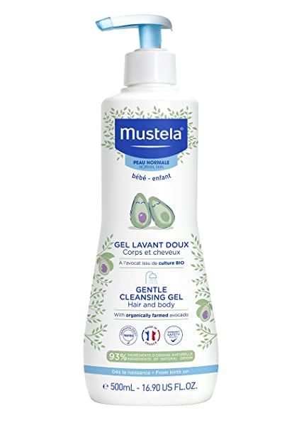 Mustela Gentle Baby Cleansing Gel, 500 ml